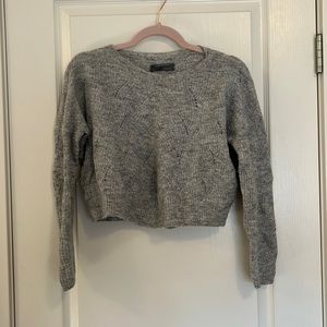 Grey Anthropologie Sweater